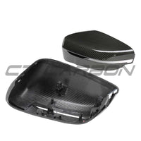 BMW G42 2 SERIES 2022+ RHD DRY CARBON FIBRE MIRROR COVER REPLACEMENTS - V1