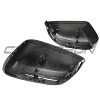 BMW G42 2 SERIES 2022+ RHD DRY CARBON FIBRE MIRROR COVER REPLACEMENTS - V1