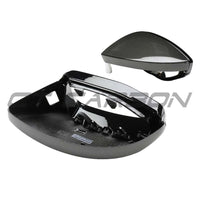 AUDI A6/S6/RS6 C8 2015-2025 CARBON FIBRE MIRROR COVERS WITH BLINDSPOT ASSIST