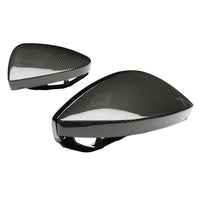AUDI A6/S6/RS6 C8 2015-2025 CARBON FIBRE MIRROR COVERS WITH BLINDSPOT ASSIST