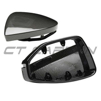AUDI A6/S6/RS6 C8 2015-2025 DRY CARBON FIBRE MIRRORS - LHD