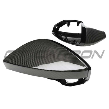 AUDI A6/S6/RS6 C8 2015-2025 DRY CARBON FIBRE MIRRORS - LHD