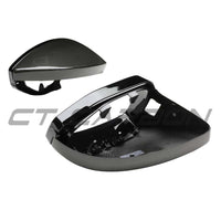AUDI A6/S6/RS6 C8 2015-2025 CARBON FIBRE MIRROR COVERS WITH BLINDSPOT ASSIST