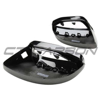 AUDI A6/S6/RS6 C8 2015-2025 CARBON FIBRE MIRROR COVERS WITH BLINDSPOT ASSIST