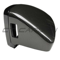 AUDI A6/S6/RS6 C8 2015-2025 CARBON FIBRE MIRROR COVERS WITH BLINDSPOT ASSIST