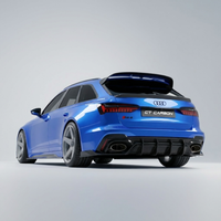 AUDI RS6/RS7 C8 AVANT CARBON FIBRE SIDE SKIRTS - CT DESIGN V2