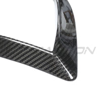 TESLA MODEL S 2021+ CARBON FIBRE FRONT BUMPER CANARDS-Accessories-CT CARBON-CT Carbon - High-quality carbon fiber and gloss black aerodynamic parts for premium sports and luxury vehicles.