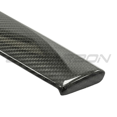 TESLA MODEL S 2021+ CARBON FIBRE DASHBOARD TRIM STICK ON-Accessories-CT CARBON-CT Carbon - High-quality carbon fiber and gloss black aerodynamic parts for premium sports and luxury vehicles.
