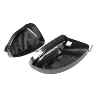 AUDI A6/S6/RS6 C8 2015-2025 CARBON FIBRE MIRRORS WITH LANE ASSIST - RHD