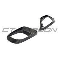 MERCEDES E-CLASS W213/S213 E63 AMG 2016-2020 CARBON FIBRE FRONT BUMPER AIR INTAKES