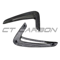 BMW 4 SERIES F32/F33 2013-2020 DRY CARBON FIBRE FRONT FENDER/WING TRIM