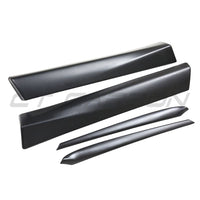 TESLA MODEL 3 2017-2023 MATTE CARBON FIBRE INTERIOR DOOR PANEL TRIM ADD ON-Accessories-CT CARBON-CT Carbon - High-quality carbon fiber and gloss black aerodynamic parts for premium sports and luxury vehicles.