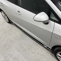 SEAT IBIZA MK4 2008-2017 GLOSS BLACK SIDE SKIRTS