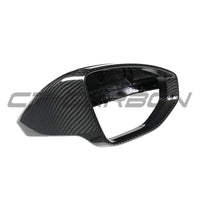 AUDI A6/S6/RS6 C8 2015-2025 DRY CARBON FIBRE MIRRORS - RHD