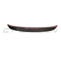 BMW F96 X6M & G06 X6 2019-2024 CARBON FIBRE BOOT SPOILER - CT DESIGN