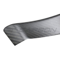 TESLA MODEL S 2021+ MATTE CARBON FIBRE DOOR TRIM ADD ON-Accessories-CT CARBON-CT Carbon - High-quality carbon fiber and gloss black aerodynamic parts for premium sports and luxury vehicles.