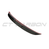 BMW F96 X6M & G06 X6 2019-2024 CARBON FIBRE BOOT SPOILER - CT DESIGN
