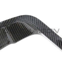BMW G14/G15/G16 8 SERIES 2018+ DRY CARBON FIBRE SIDE FRONT CANARDS