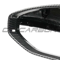 AUDI A6/S6/RS6 C8 2015-2025 DRY CARBON FIBRE MIRRORS - RHD