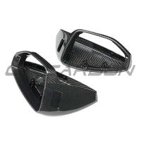 AUDI A6/S6/RS6 C8 2015-2025 CARBON FIBRE MIRRORS WITH LANE ASSIST - RHD