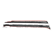 PORSCHE TAYCAN / TAYCAN 4 / TAYCAN 4S / TAYCAN GTS 2019+ CARBON FIBRE SIDE SKIRTS