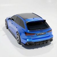AUDI RS6/RS7 C8 AVANT CARBON FIBRE SIDE SKIRTS - CT DESIGN V2
