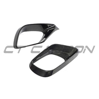 MERCEDES E-CLASS W213/S213 E63 AMG 2016-2020 CARBON FIBRE FRONT BUMPER AIR INTAKES