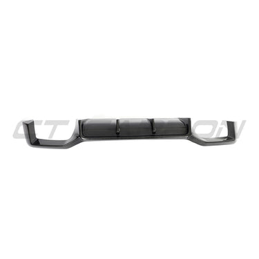 BMW G02 X4 & F98 X4M LCI 2022-2025 CARBON FIBRE DIFFUSER-Diffuser-CT CARBON-CT Carbon - High-quality carbon fiber and gloss black aerodynamic parts for premium sports and luxury vehicles.