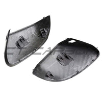 AUDI Q8/SQ8/RSQ8 & LAMBORGHINI URUS MATTE CARBON FIBRE MIRRORS - WITH LANE ASSIST - RHD & LHD