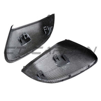 AUDI Q8/SQ8/RSQ8 & LAMBORGHINI URUS MATTE CARBON FIBRE MIRRORS - WITHOUT LANE ASSIST - RHD & LHD