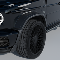 MERCEDES-BENZ 2018-2024 W463 G63 FULL CARBON FIBRE WIDE ARCH KIT V2 - CT DESIGN