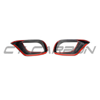 MERCEDES E-CLASS W213/S213 E63 AMG 2016-2020 CARBON FIBRE FRONT BUMPER AIR INTAKES