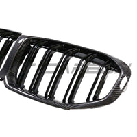 BMW F40 1 SERIES 2019-2024 CARBON FIBRE FRONT GRILLE - V1