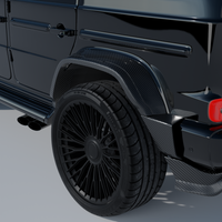 MERCEDES-BENZ 2018-2024 W463 G63 FULL CARBON FIBRE WIDE ARCH KIT V2 - CT DESIGN