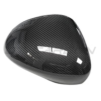 PORSCHE PANAMERA 971 2017-2024 CARBON FIBRE MIRRORS WITH LANE ASSIST - RHD-Accessories-CT CARBON-CT Carbon - High-quality carbon fiber and gloss black aerodynamic parts for premium sports and luxury vehicles.