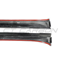 PORSCHE TAYCAN / TAYCAN 4 / TAYCAN 4S / TAYCAN GTS 2019+ CARBON FIBRE SIDE SKIRTS