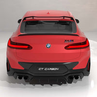 BMW G02 X4 & F98 X4M 2019+ CARBON FIBRE MIDDLE SPOILER - CT DESIGN