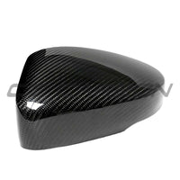 VW POLO MK5 2015-2018 DRY CARBON FIBRE MIRROR COVER REPLACEMENTS