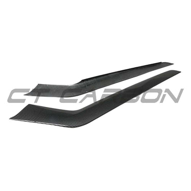 TESLA MODEL Y 2025+ FACELIFT DRY CARBON CENTER CONSOLE SIDE PANEL - V1