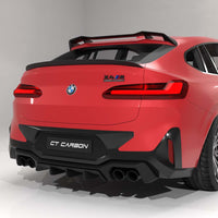 BMW G02 X4 & F98 X4M 2019+ CARBON FIBRE MIDDLE SPOILER - CT DESIGN