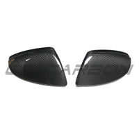 AUDI A6/S6/RS6 C8 2015-2025 DRY CARBON FIBRE MIRRORS - RHD
