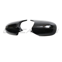 BMW 1 & 3 SERIES E82/E83/E87/E88/E90/E91/E92/E93 2006-2010 PRE-LCI GLOSS BLACK MIRRORS