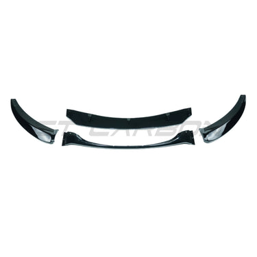 BMW E82/E88 1 SERIES 2007-2013 LCI GLOSS BLACK SPLITTER