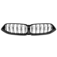 BMW 8 SERIES G14/G15/G16 2018-2023 CARBON FIBRE DOUBLE SLAT GRILLE-Accessories-CT CARBON-CT Carbon - High-quality carbon fiber and gloss black aerodynamic parts for premium sports and luxury vehicles.