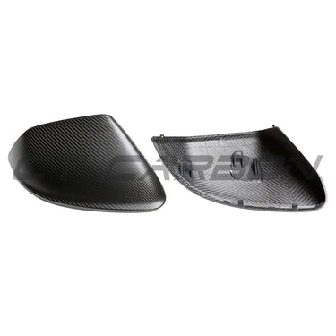 AUDI Q8/SQ8/RSQ8 & LAMBORGHINI URUS MATTE CARBON FIBRE MIRRORS - WITHOUT LANE ASSIST - RHD & LHD