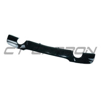 BMW 3 SERIES E90/E91 2005-2011 GLOSS BLACK DIFFUSER - DUAL EXIT