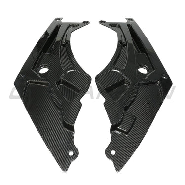 BMW M3 & M4 G80/G81/G82/G83 CARBON FIBRE HEADLIGHT COVER-Accessories-CT CARBON-CT Carbon - High-quality carbon fiber and gloss black aerodynamic parts for premium sports and luxury vehicles.