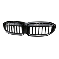 BMW 3 SERIES G20/G21 2022+ LCI GLOSS BLACK GRILLE - SINGLE SLAT