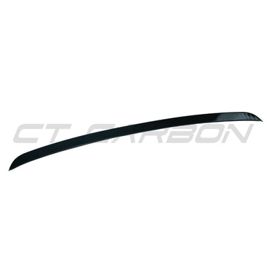 VOLKSWAGEN GOLF R/GTD/GTI MK7/7.5 2014-2020 GLOSS BLACK SPOILER - TC STYLE-Spoiler-BLAK BY CT-CT Carbon - High-quality carbon fiber and gloss black aerodynamic parts for premium sports and luxury vehicles.