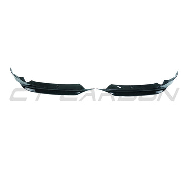 BMW E90/E91 3 SERIES LCI SE 2008-2012 GLOSS BLACK SPLITTER CORNERS - V1
